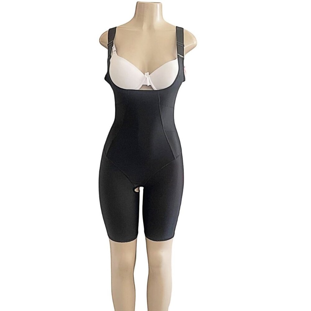 Women's Firm Control Shapewear Wide Strap Underbust Torsette Bodysuit  L